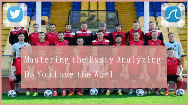 Mastering the Essay Analyzing Do You Have the Worl